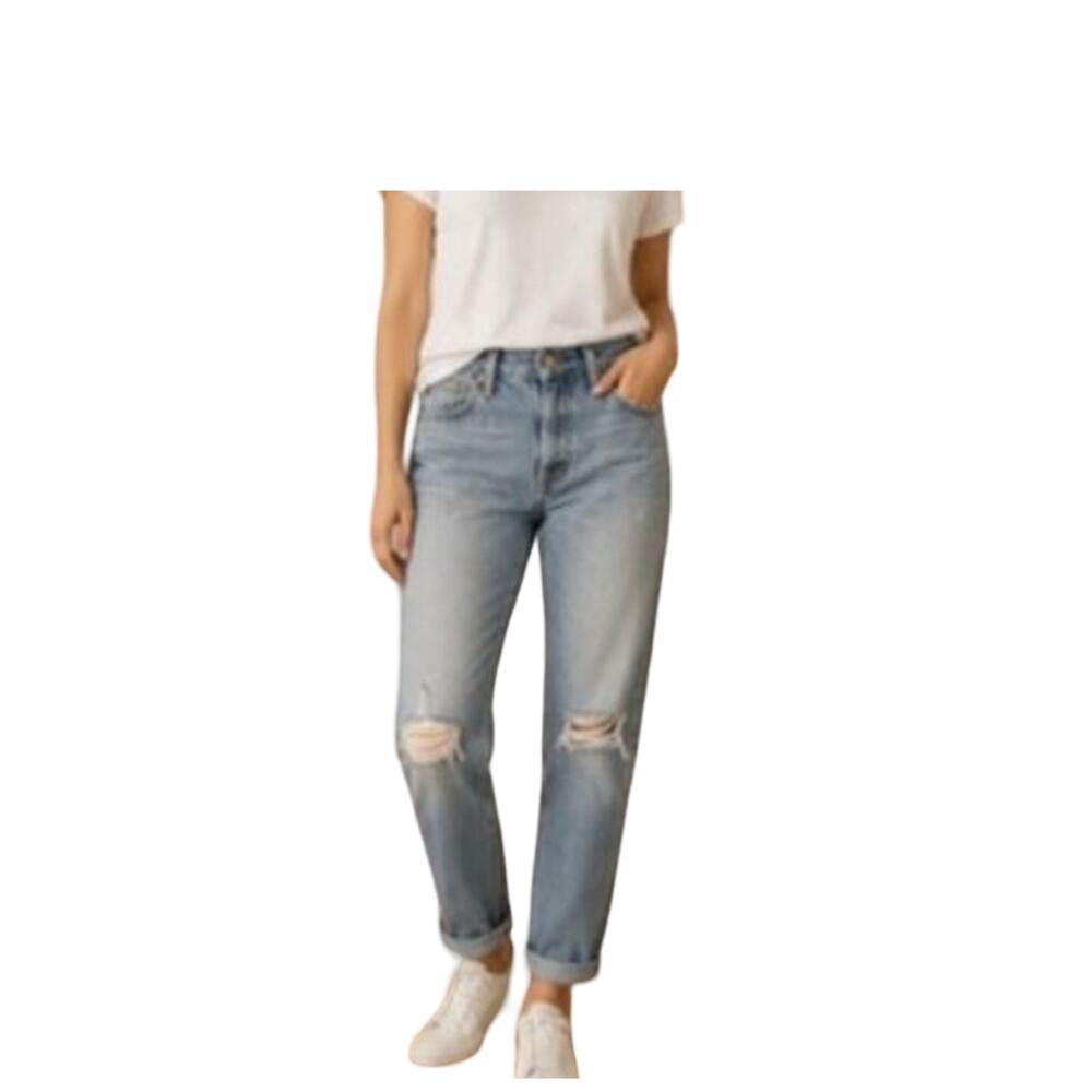 Levis 501 Big E Jeans Size 27 Relaxed Womens Boyfriend Size 6 Comfort